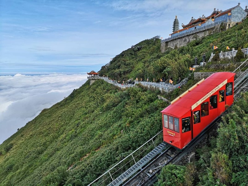 Tàu Hỏa Leo Núi ba na hill